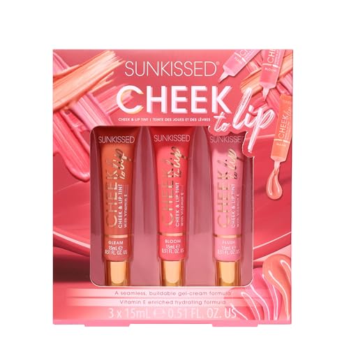 SUN KISSED. Sunkissed Cheek To Lip Trio Gift Set