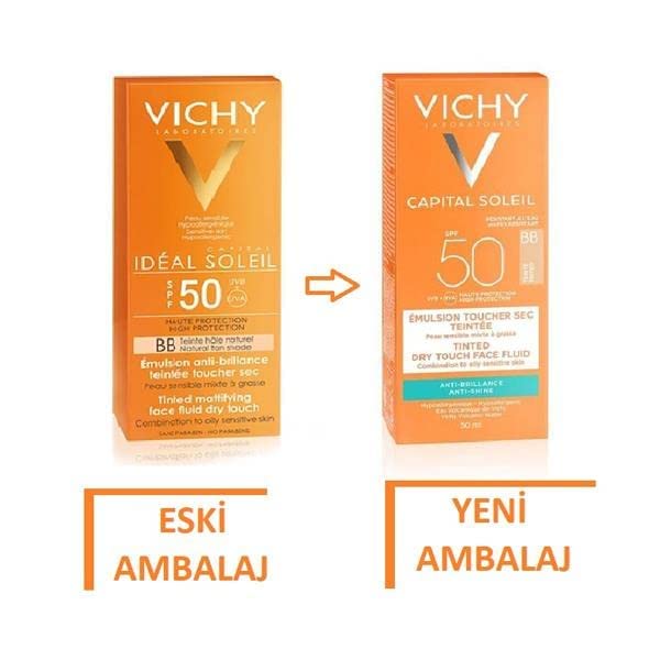 Vichy Capital Soleil Capillary Emulsion Dry Touch - 50 gr