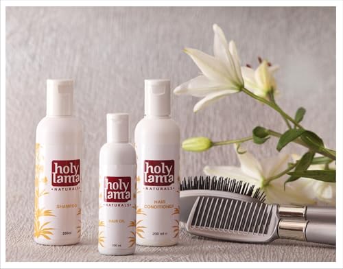 Holy Lama Naturals Ayurvedic Hair Conditioner with Lavender & Vitamin E (Natural & Vegan)