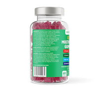 Sanovida Multivitamin for Kids 60 Berry Flavour Gummies - Contains 12 Essential Vitamins + Minerals Including Vitamin C D A, E & B Vitamins for Childrens - Pack of 60 Chewable Vitamins