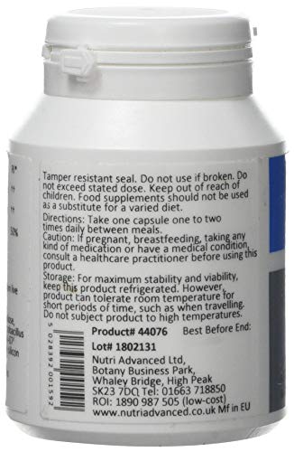 Nutri Advanced - Ultra Probioplex ND - Dairy Free Probiotic - 60 Capsules