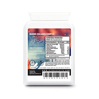 VITALITYVITS Marine Collagen Complex Type 1 - 90 Capsules - Hyaluronic Acid - Hair, Skin, Nails & Joint Support - UK Formula