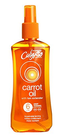 Calypso Carrot Oil with Tan Extender SPF6