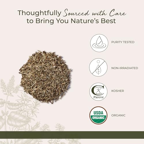 Starwest Botanicals Organic Dried St. John's Wort - Loose Leaf Herb for Tea, Made from St. John's Wort Flower, Supports Relaxation, Cut & Sifted, Certified Kosher, Non-GMO - 1 lb Bag