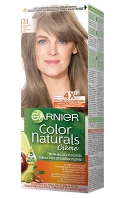 Garnier GARNIER - COLOR NATURALS Creme - Permanent hair color - 7.1 Ash Blonde (PACK OF 3)