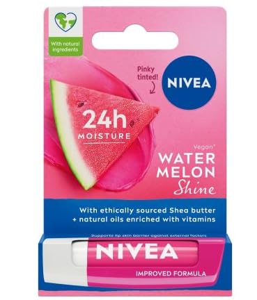 NIVEA Nivea Fruity Shine Lip Balm in Watermelon 4.8g