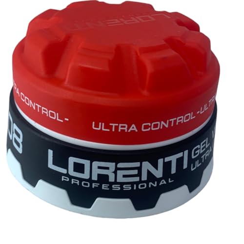 Lorenti Tokyo & Seoul Hair Styling Wax | Ultra Control Strong Hold | No: 08 Aqua Gel Black Wax 150 ml