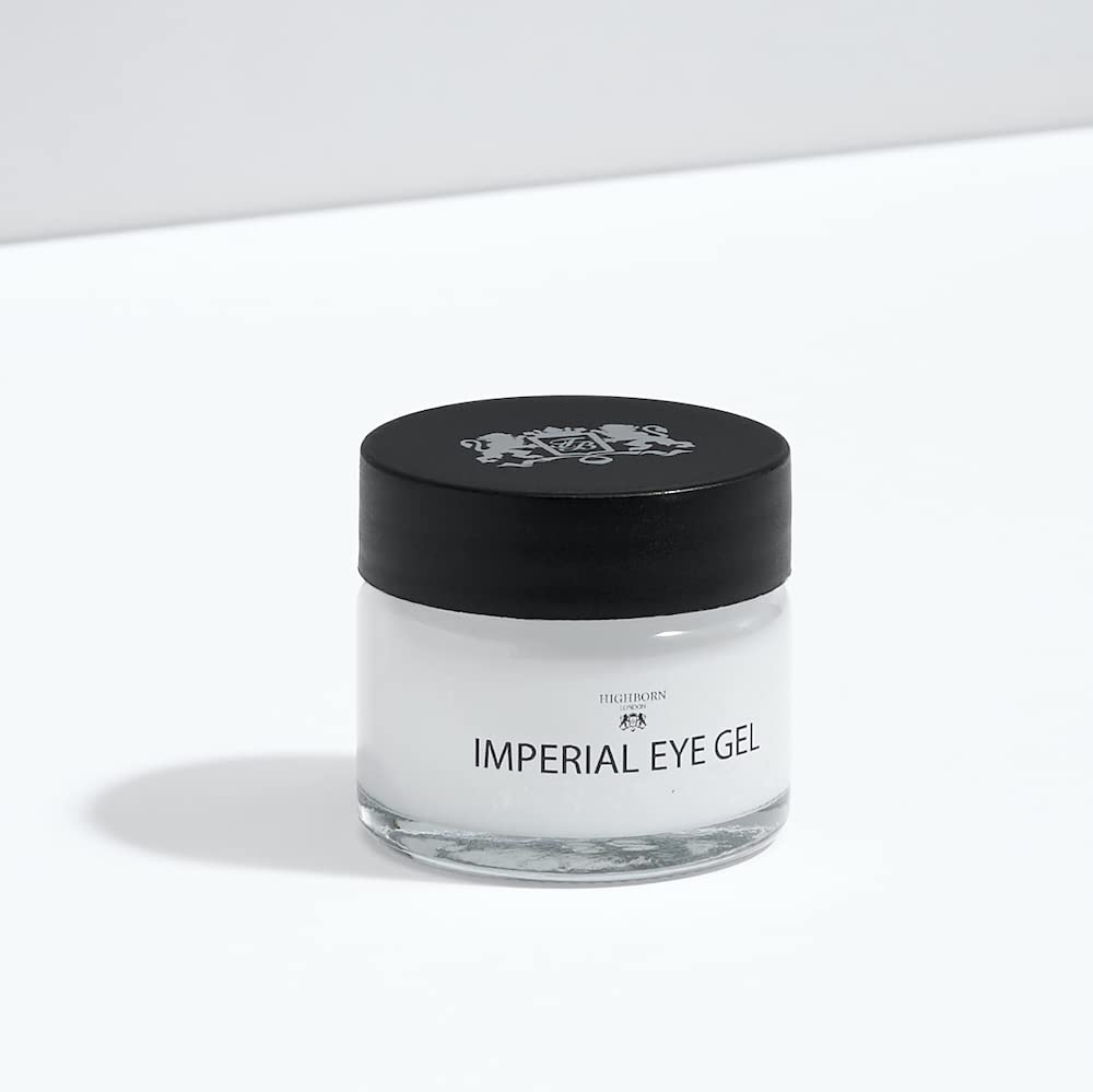 HighBorn London Eye Gel for Dark Circles and Puffiness - Natural Anti Aging Cream with Plant Collagen, Aloe Vera & Arnica