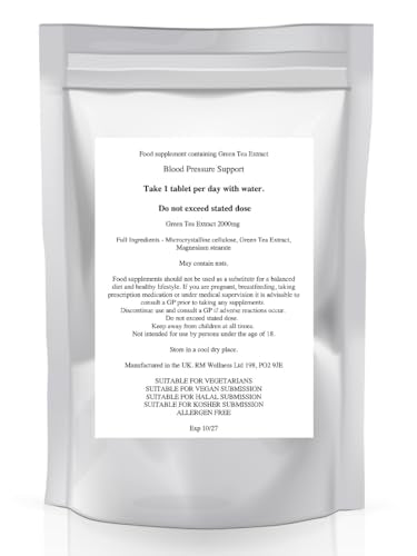 Generic Blood Pressure Support - High Potency Natural Food Supplement Pills - 180 Day Supply
