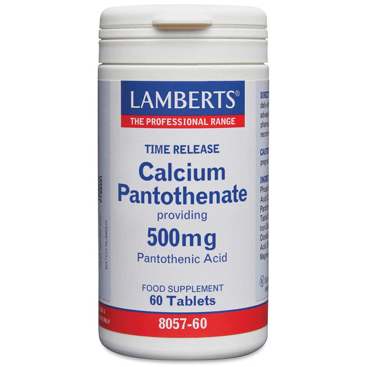 Lamberts Calcium Pantothenate 500mg - 60 Tabs