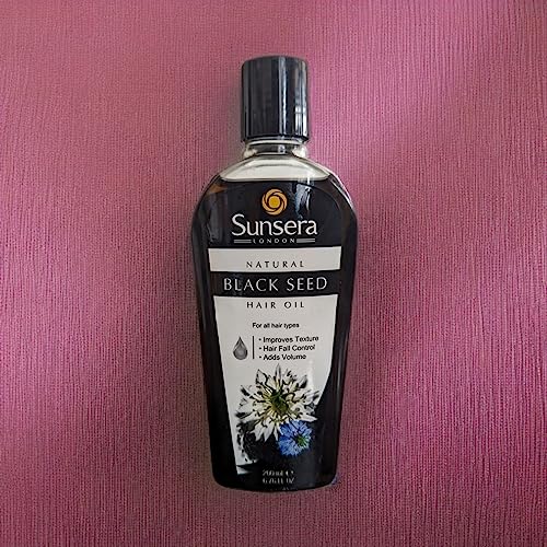 Generic Sunse Hair Oils and Facial Toner | Natural Hair Oil | Protects Hair from Dehydration | 200ml | Treats Split ends | Best for Soft & shiny Hairs (Blackseed)