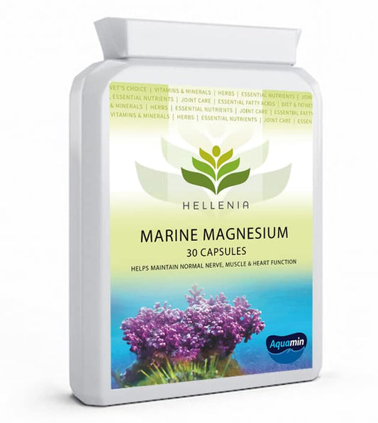 Hellenia Marine Magnesium 100% NRV - 30 Capsules