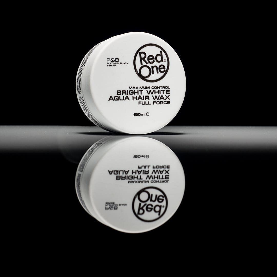 RedOne Hair Styling Aqua Wax White 150 ml | Ultra Hold | Gel Wax | Peach Scent | Maximum Control