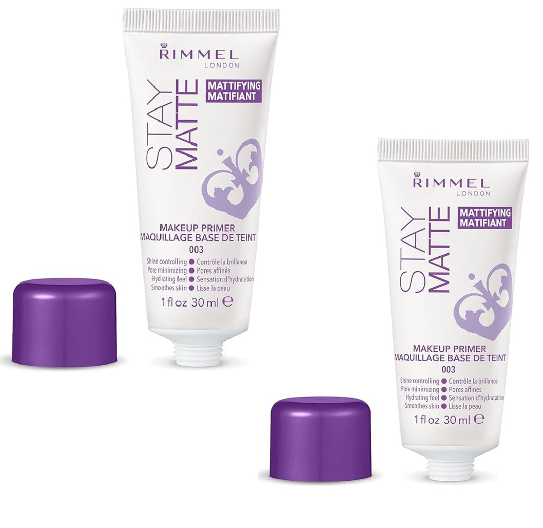 Rimmel London Stay Matte Primer, Transparent, 30 ml