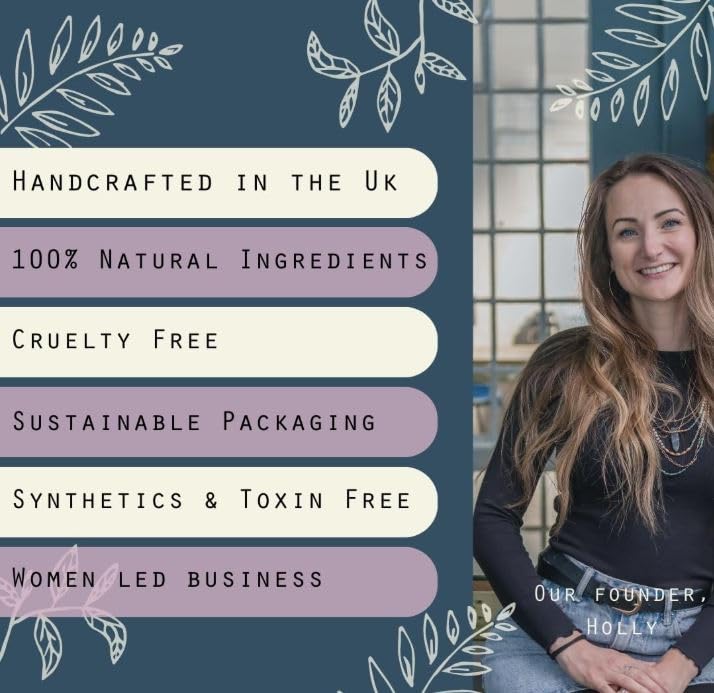 The Ilex Wood - Frankincense and Bergamot Face Balm - 100% Natural, Handmade, Vegan, Moisturising, Anti Ageing, Wrinkle and Line Reducing Ingredients, Cruelty & Plastic Free, Palm Oil Free. 60ml