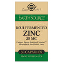 Solgar® EarthSource Food-Fermented Koji Zinc 25mg - Pack of 30 - Immune System Support - Supports Healthy Skin, Hair and Nails