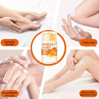 Honey Foot Cream for Very Dry Feet & Cracked Heels - Intensive Moisturising Repair Cream for Cracked Skin, Hard Skin Remover - Natural Foot Care Moisturiser for Women & Men