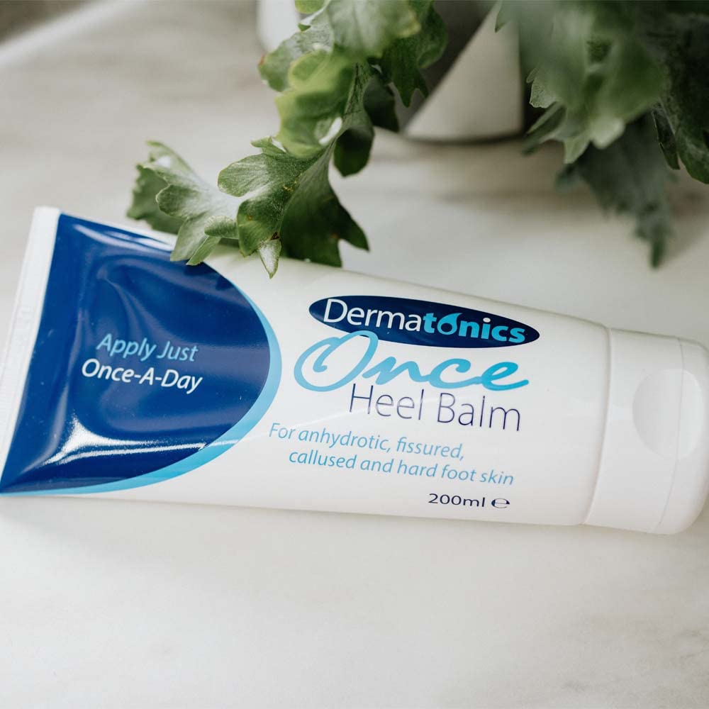Dermatonics Once Heel Balm - Long-lasting Relief for Rough, Dry, and Callused Heels and Feet | Paraben-free and Clinicaly Proven | Visible Result in 8 Days | 200 ml