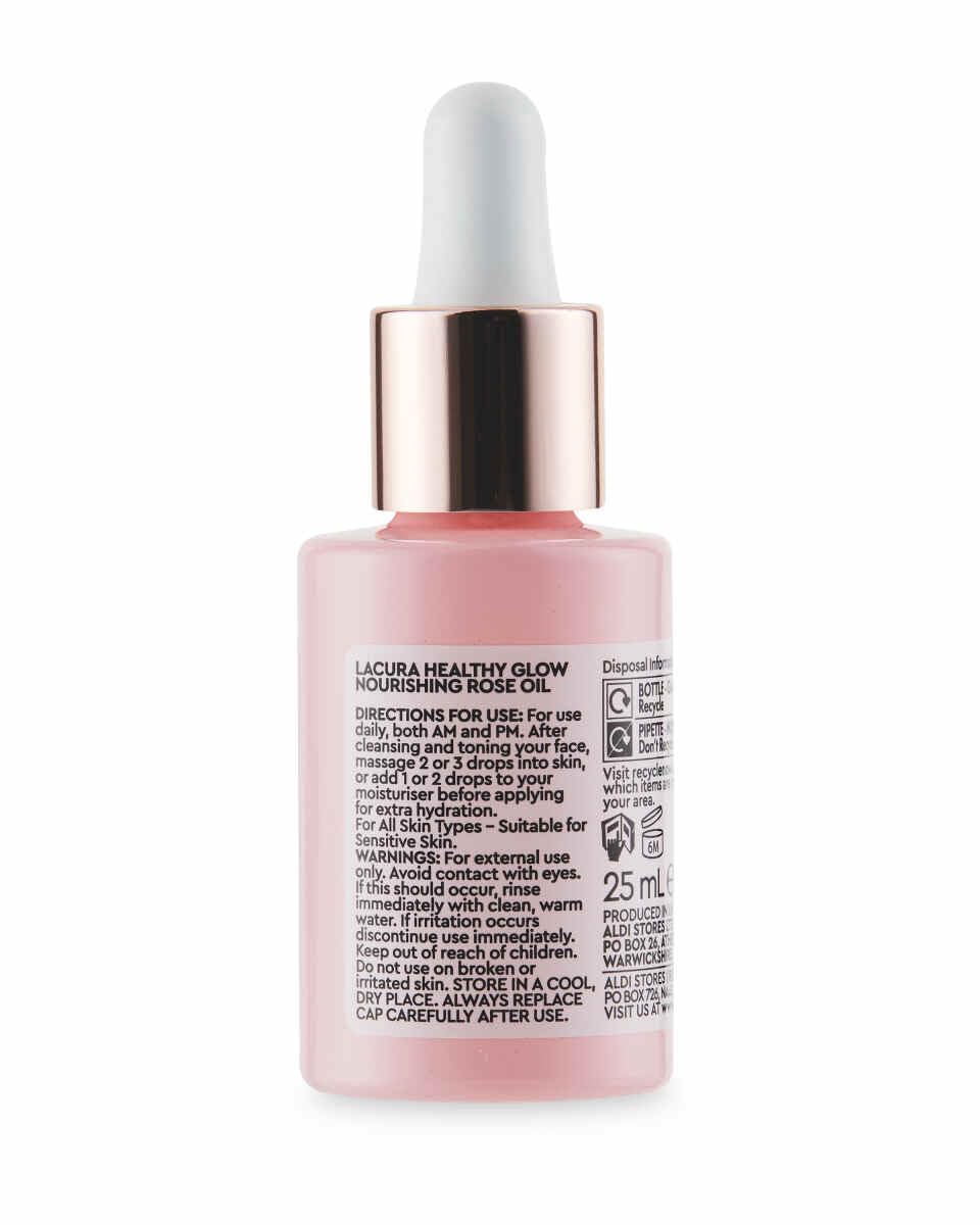 Healthy Glow Rose Oil - Nourishing Face Oil - Rose & Pomefranate Oils | 25mL