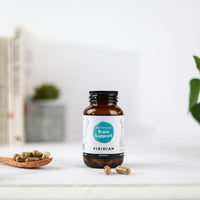 Viridian - Brain Support Multivitamin - 60 Caps | for Cognitive Function | Botanical Extracts, Vitamins and Minerals | Vitamin B5 Supports Mental Performance | 100% Active Ingredients | Vegan