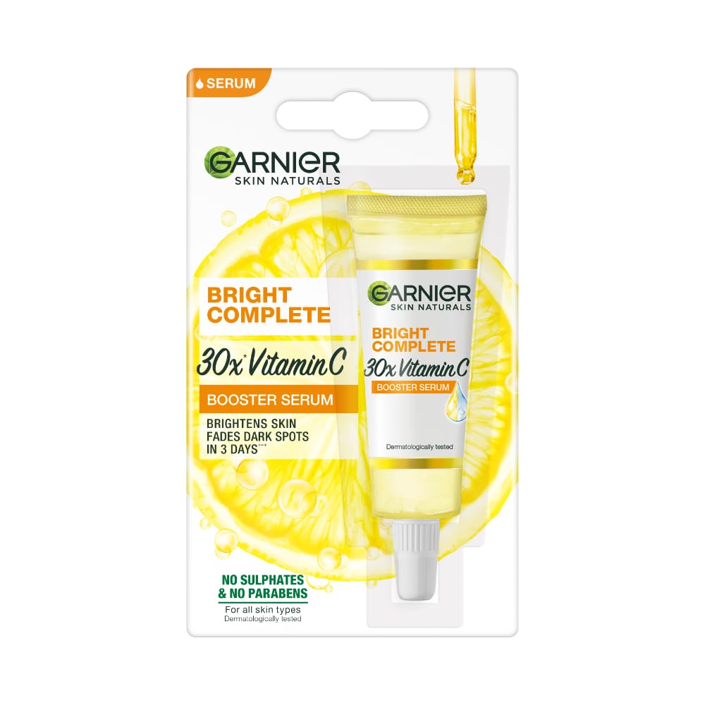 Garnier Skin Naturals Brightening And Anti-Dark Spots Bright Complete Vitamin C Booster Serum (7ml)