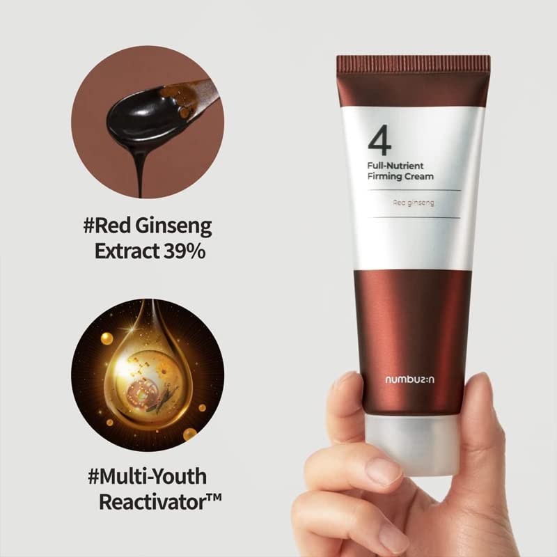 Generic numbuzin No.4 Full-Nutrient Firming Cream 60ml Highly Nutritious,Anti-wrinkle, Anti-aging, Elasticity