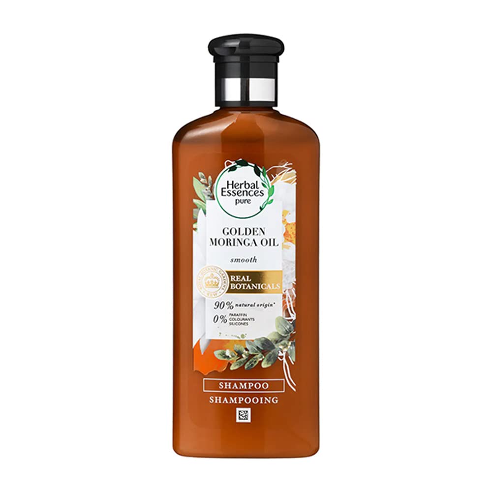 HERBAL ESSENCES PURE 250ML SHAMPOO GOLDEN MORINGA OIL
