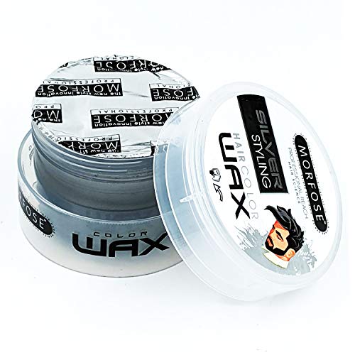 MORFOSE Hair Colour Wax, silver, 100 ml