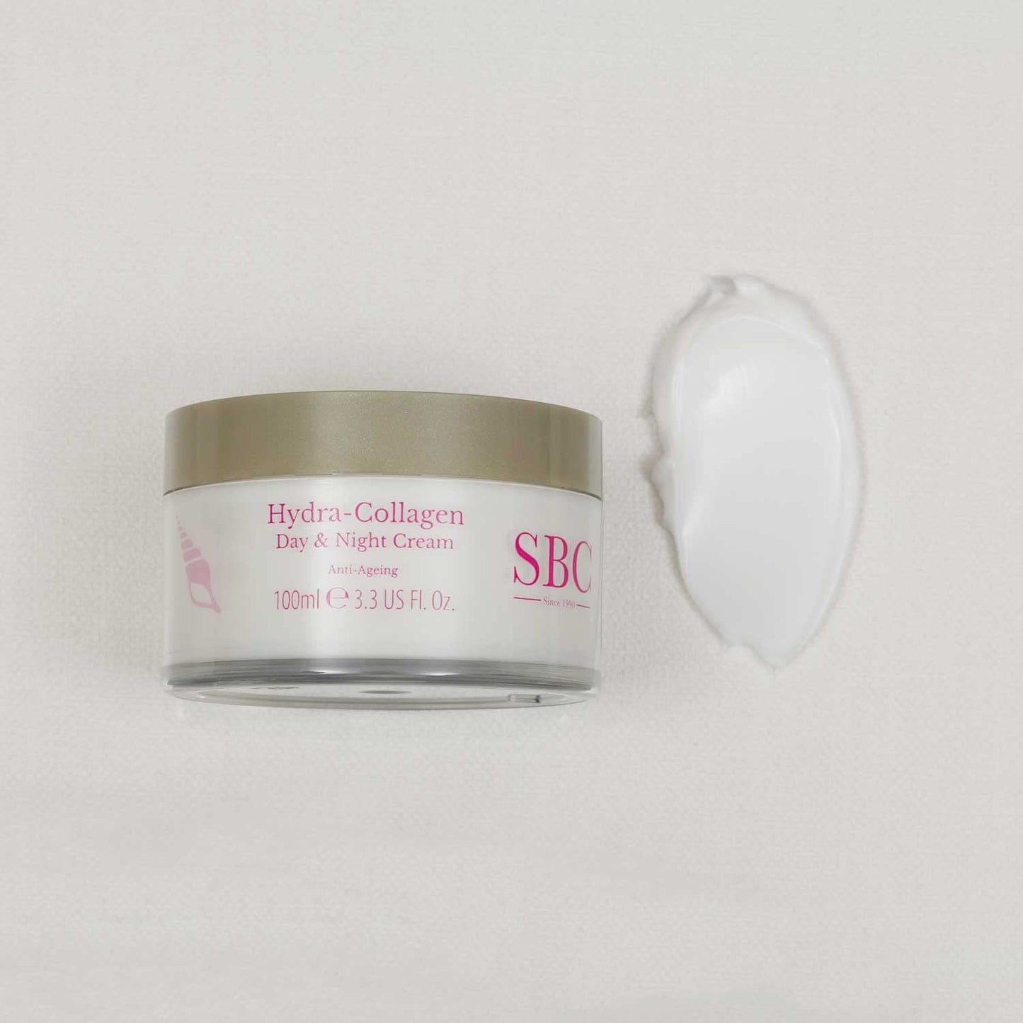 SBC Skincare's Hydra-Collagen Day & Night Cream - 100ml | Award-Winning Anti-Ageing Cream | Day And Night Moisturiser For Sensitive Skin | Mature Skin Face Moisturiser