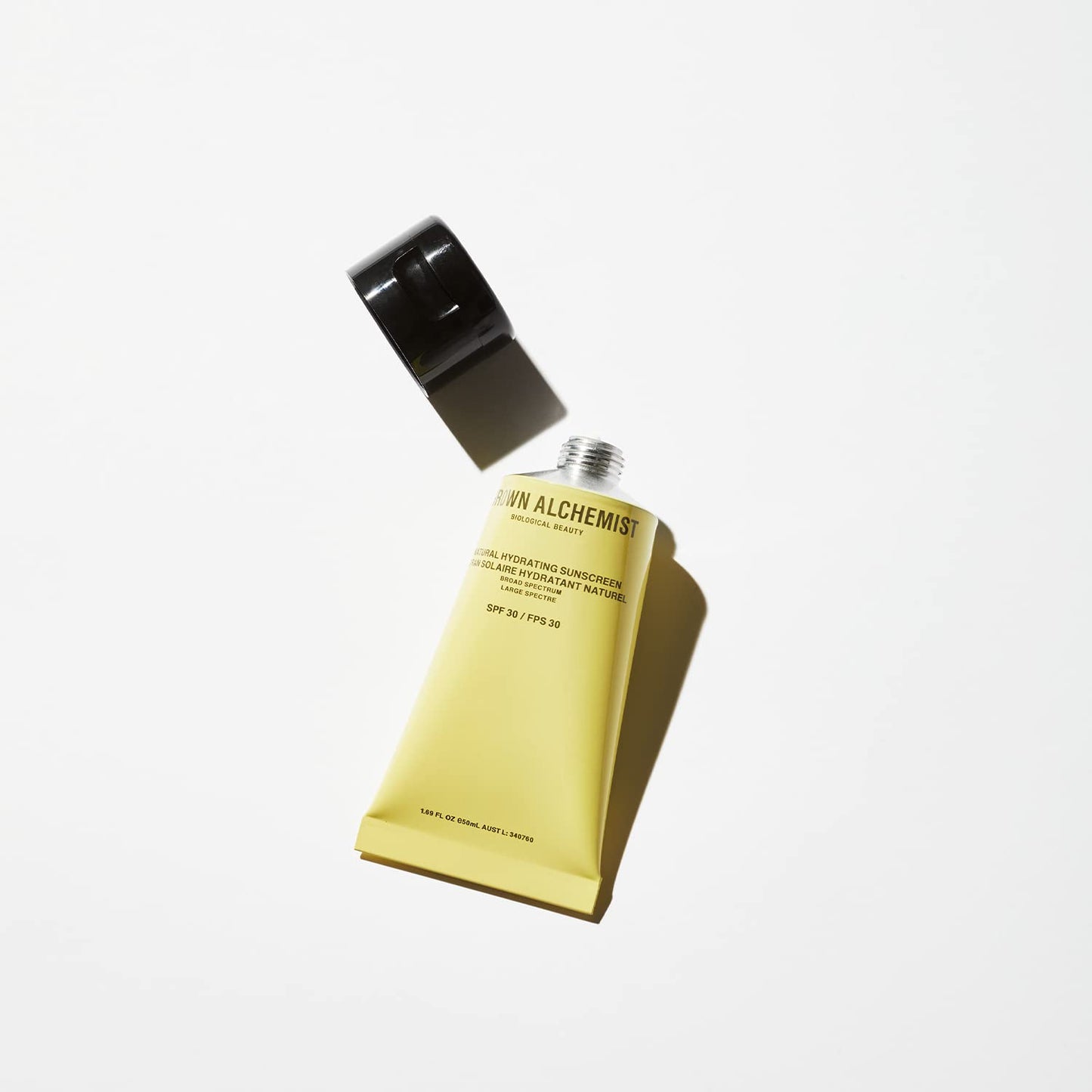 Grown Alchemist Natural Hydrating Sunscreen: Broad Spectrum SPF 30 - Zinc Oxide Provides UVA/UVB Protection and Hyaluronic Acid Deeply Hydrates - 30-50mL