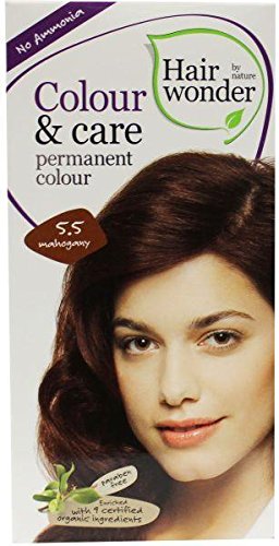 Hair Wonder by Nature HAIRWONDER : 12015 Colour & Care Mahogany 5.5-100ml