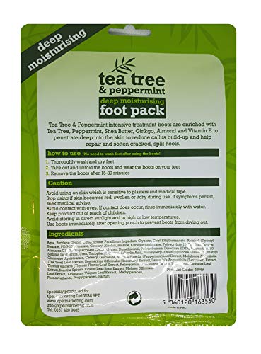 Plain Lazy Tea Tree & Peppermint Moisturising Foot Pack