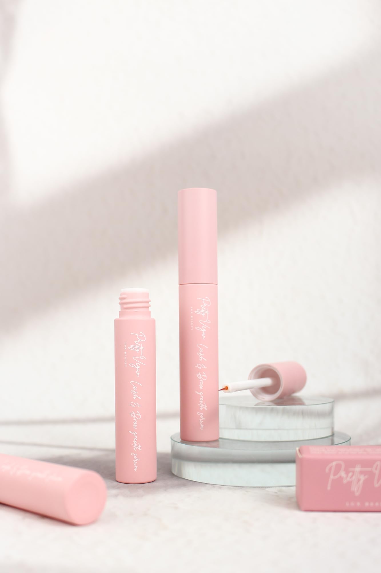 Generic Lash & Brow Enhancing Serum, Promotes Appearance of Longer, Thicker Eyelashes, 100% Organic Pure Plant Extract