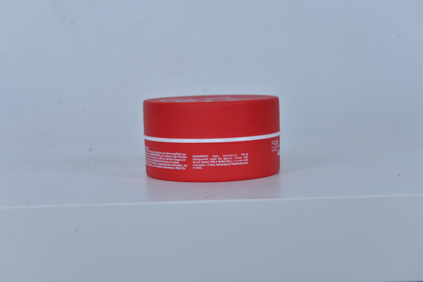Red One Hair Styling Aqua Wax Red 150ml | Edge Control | Hair Gel Wax | Ultra Hold | Strawberry Scent | Men & Women Hair Wax | Maximum Control