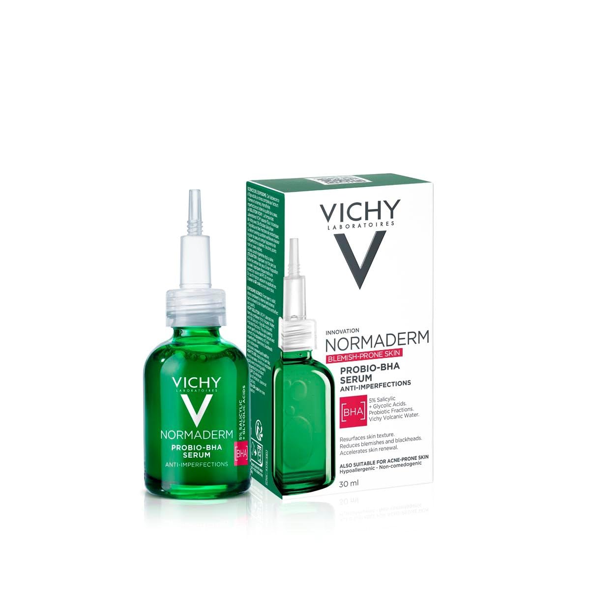 Vichy Normaderm BHA + Probiotic Fractions Anti-Imperfections Serum For Blemish-Prone Skin 30ml