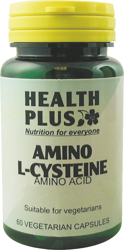 Health Plus Amino L-Cysteine 400mg Amino Acid Supplement - 60 Capsules