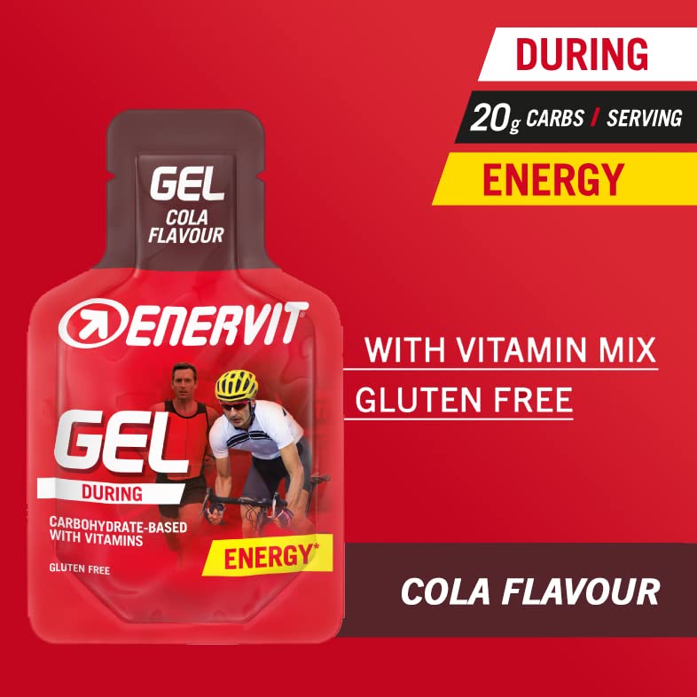Enervit Sport Energy Gel (Cola, 3 x 25ml)