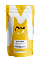 Potassium 200mg 120 Tablets | Contributes to Normal Blood Pressure, Muscle Function and Nervous System Function | Electrolyte Regulation | Potassium Chloride | Vegan GMP Approved | MOBU UK