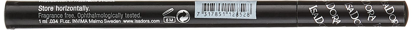 Isadora IsaDora Twin Tip Eyeliner 1ml - 52 Carbon Black