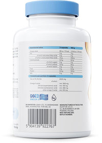 Osavi Omega-3 Extra Molecularly Distilled, 1300mg (Lemon) - 120 softgels