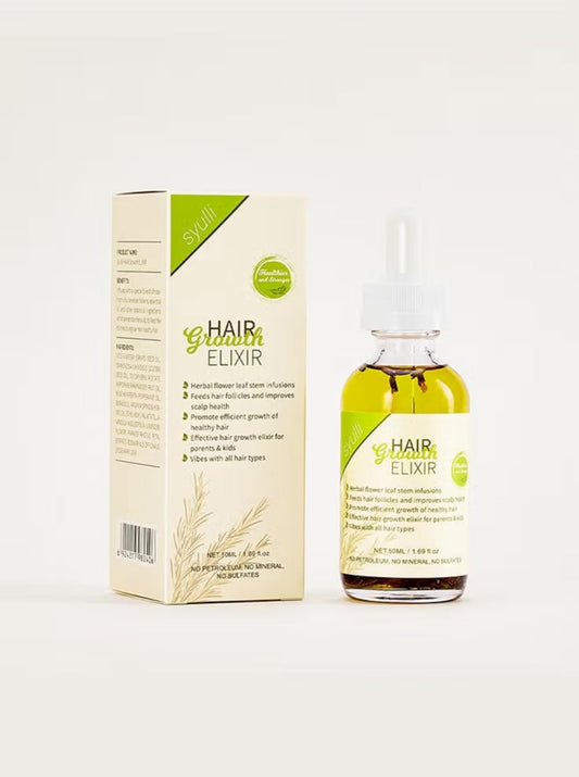 Generic Hair Growth Elixir, Natural Herbal Oil Serum, 50ml, for Hair Loss Treatment and Scalp Care