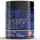 Hellenia WHEY RX - Muscle Building and Recovery Protein Powder - WOD Powders | Low Carb, Low Sugar, Low Fat, High in BCAA’s | Whey Protein Powder (Summer Strawberry)