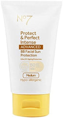 No7 Protect & Perfect Intense ADVANCED BB Facial Sun Protection SPF50 Medium 50ml