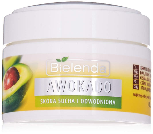 Bielenda Bouquet Nature AVOCADO Anti-Wrinkle Moisturizing Nourishing Day/ Night Cream AGAINST SKIN DRYNESS