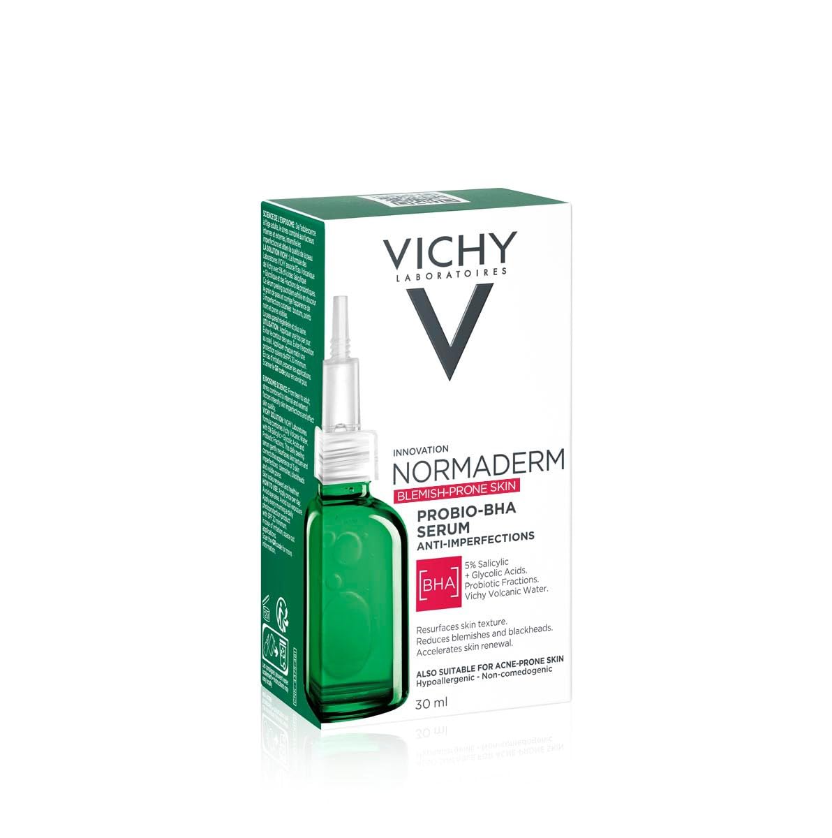 Vichy Normaderm BHA + Probiotic Fractions Anti-Imperfections Serum For Blemish-Prone Skin 30ml