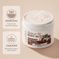 gcdat Coconut Body Butter for Dry Skin, Hand & Body Moisturizer with Organic Coconut Oil, Body Moisturizer for Smooth and Radiant Skin, 24-Hour Moisture Skin Care