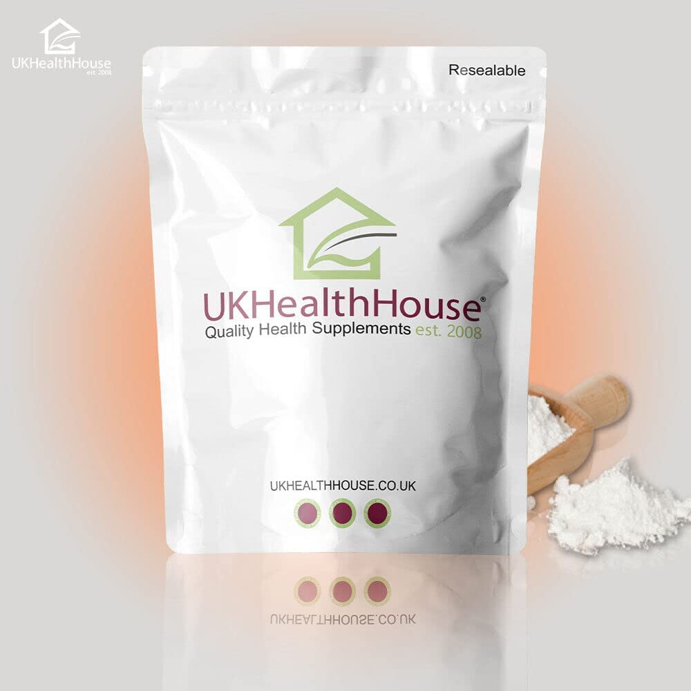 UKHealthHouse 100% Pure MSM Powder 250g – Vegan Methylsulfonylmethane Supplement – Joint, Muscle & Collagen Support – Food Grade Sulphur for Detox & Inflammation Relief