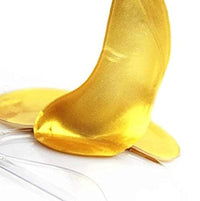 NYKKOLA' Hitece Anti Aging Crystal 24K Gold Powder Gel Collagen Eye Masks Sheet Patch (10 Pairs) by Hitece