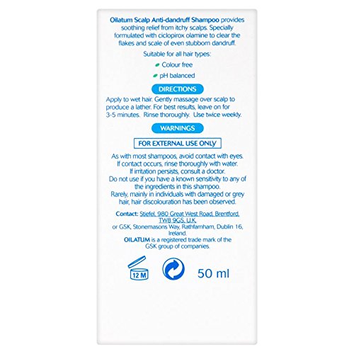Oilatum Scalp Treatment Anti Dandruff Shampoo, 1634000 milliliters