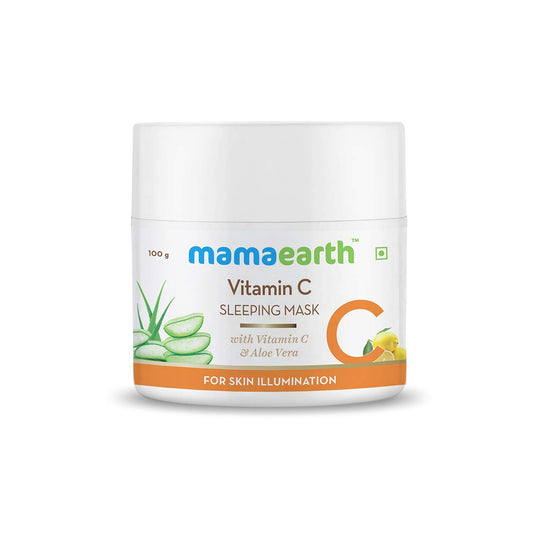 MAMAEARTH Mamaearth Vitamin C Sleeping Mask, Night Cream For Women, for Skin Illumination - 100 g